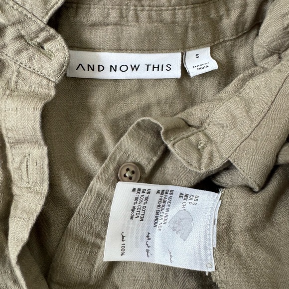 Sage tiered ruffle dress from And Now This size Small
Long Sleeved sundress - Picture 6 of 7